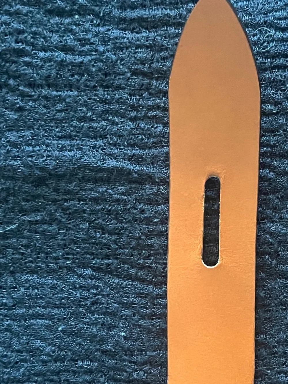 Isabel Marant Lecce Knot Black Leather Belt L - Picture 6 of 6